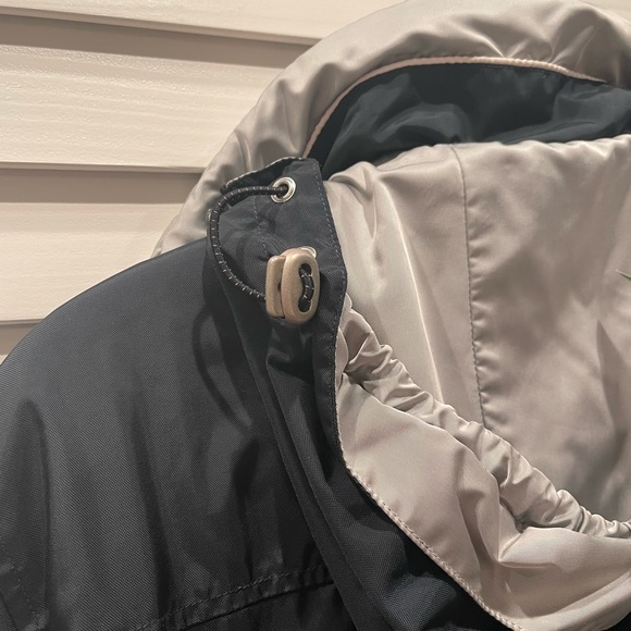 Bogner Ski Jacket Navy Blue and Silver - Picture 6 of 10